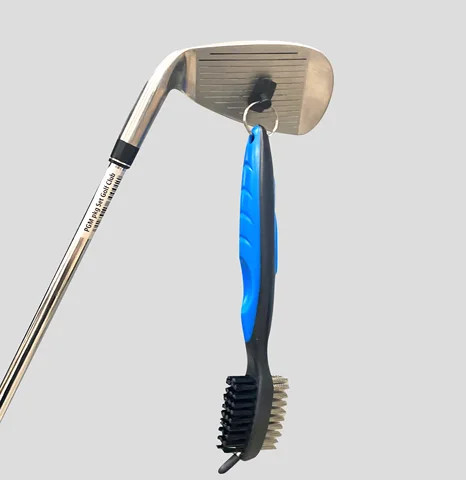 Ergonomic design lightweight golf club groove cleaning brush cleaner tool with magnetic quick release
