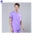 Import Europe Style Fashion Medical Scrub Uniforms Sets For Women And Men In Light Purple from China