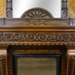 European Indoor Home decorative electric fireplace no heat