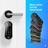 European Standard Smart Split Biometric Fingerprint Wireless Modern Home BLE Door Lock