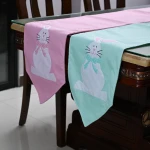 European style banquet wedding modern table runner new design table runners