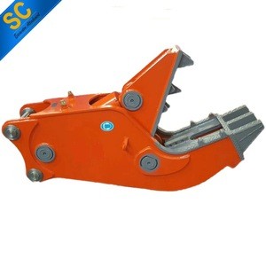 excavator concrete crusher with strong power hot sale