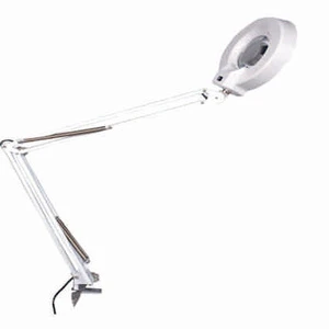 F-500 Clamp Type LED Glass  Magnifying Glass Magnifying Lamp