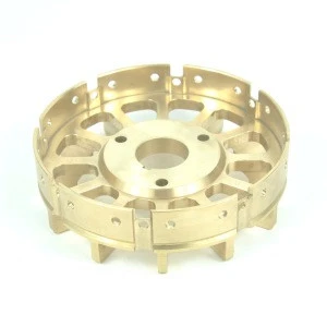 factory cheap copper machining service,  forged brass parts with nickel plating