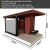 Import Factory Custom Modern Outdoor Eco-friendly Pet Home Cheap Wooden Dog House from China
