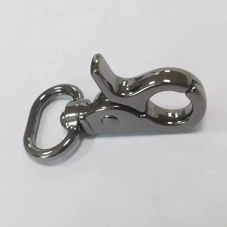 Factory Direct 17MM Swivel hook bag accessories hook buckle metal trolley handle spare parts for luggage bag
