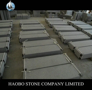 Factory direct Outdoor Grey flamed granite kerbstone/curbstone G603 and G654