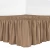 Import Factory Direct Sale Solid Washable Used Hotel  Ruffle Bed Skirt from China