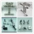 Import Factory Directly Sell Aluminium alloy stone marble granite fixing system from China