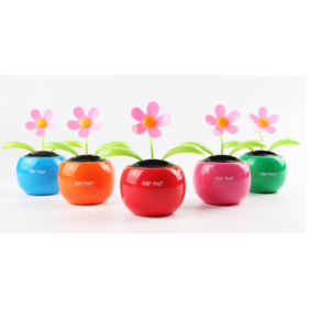 Factory Directly Supplier Hot Sale Solar Dancing Toys Solar Dancing Flower for Promotional Items