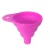 Import Factory  Food Grade Liquid or Powder Transfer Silicone Collapsible Funnel from China