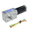 Factory New arrival Powerful Worm Reducer Gear Motor DC 12v 24v High Torque Low Speed Gear Motor With 11PPR Encoder