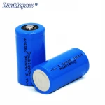 Factory price 3.7V 900mAH 18350 rechargeable Lithium ion battery for Digital Camera