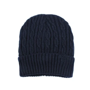 Factory Price Acrylic Custom Wholesale Knitted Beanie Hat