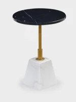 Factory price for modern wind hotel shopping mall marble base coffee table natural marble sheet natural marble veneer