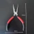 Import Factory Price Handheld Tools 5" Mini Long Flat Nose Pliers Tool with dipped handle Pliers Wire Cutter Plier from China