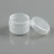 Import Factory price PP transparent wide mouth cream cosmetic pet loose powder clear plastic jar from China