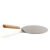 Import Factory Sale 10 inch Round Food Grade Stainless Steel Pizza Shovel Pizza Peel Spatula With Wood Handle from China