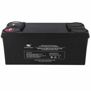 Factory Wholesale 12V 200AH UPS system deep cycle battery for solar storage