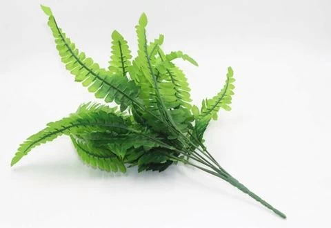 Factory wholesale CBSC002 home decoration simulation flower green plant wall simulation persian grass leaf artificial fern