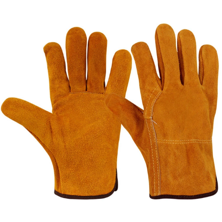 Factory Wholesale Professional Safety Protective Welding Gloves