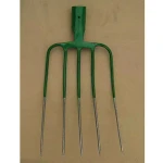 factory wood handle garden fork