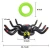 Import Family Indoor Outdoor Animal Game Toy  Giant Inflatable Spider Hat Ring Toss  Halloween Party &amp; Christmas  Game from China