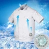 Fan Cooling Air Conditioning Clothes Vest Uniform Jacket Workwear 5V 4 Cooling Fans Air Conditioned Clothing