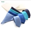 Fashion custom design blue business mens polyester tie