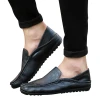 Fashion Design Non-Slip Loafers Comfortable Wear Men Casual Official Genuine Leather Shoes