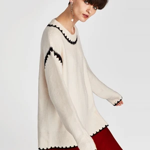 Fashion design women plus size pullover knit oversized cashmere sweater for lady