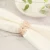 Import Fashion elegant golden restaurant decoration custom elegant napkin ring from China