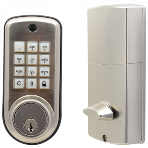 Fashion Glass Electronic Security Handle Key Locks Digital Smart Door Locks