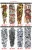 Import Fashion Safe Men and Women Waterproof Big Artificial Full Arm Temporary Body Tattoo Stickers from China