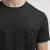 Import Fashionable Black Round Neck Slim Fit 100% Egyptian Pima Cotton Blank T-Shirt from China