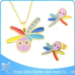 Fashionable stainless steel body jewelry/cheap fashion jewelry set