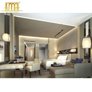 Feidao custom istanbul luxury bed bench 5 star hotel bedroom furniture sets