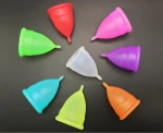 Feminine Hygiene Reusable Medical FDA Grade Silicone Menstrual Cup