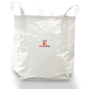 FIBC Bulk Bag Jumbo Bag Thick Big Bag 100% PP 90*90*110 Four Loop Can OEM Customized