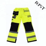 Firefighter Reflective Fireproof Uniform Pants Fire Resistant Safety Work Wear Competitive Price