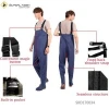 Fishing Chest Waders with Boots Waterproof Breathable Rubber Lightweight Anti-Slip Wading