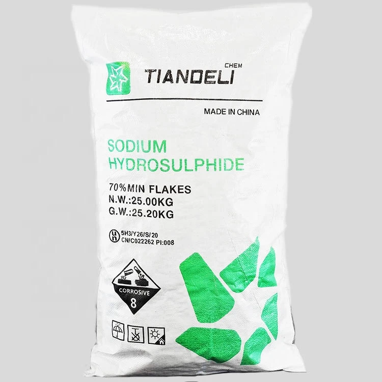 Flakes Sodium Hydrosulfide NaHS  70% min