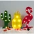 Import Flamingo Cactus Pineapple Cloud shaped desk decoration led light led motif light christmas light from China