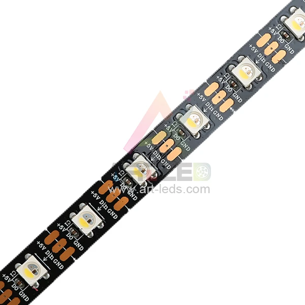 flexible Sk 6812 RGBW RGBWW 60 leds pixel digital led strip tape
