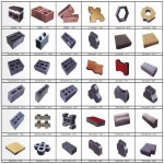 Fly ash brick making machinery concrete block making machine in dhaka bangladesh brick machine price list
