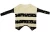 Import FOIL PRINT CLASS STRIP SKULL PATTERN ROUND BOTTOM WOMENS PULLOVER from China