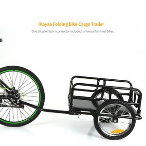 Foldable Bicycle Cycle Bike Cargo Trailer for Camping Tent Luggage Carry Transport