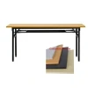Foldable commercial meeting rectangle table