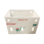 folding pp corrugated plastic storage box