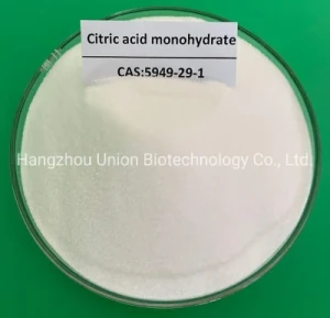 Food Ingredient Citric Acid Monohydrate &amp; Anhydrous CAS 5949-29-1